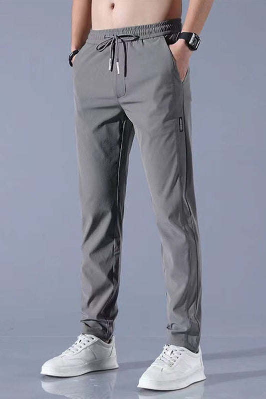 Trousers Men - Relaxed Elastic Waist Trousers
