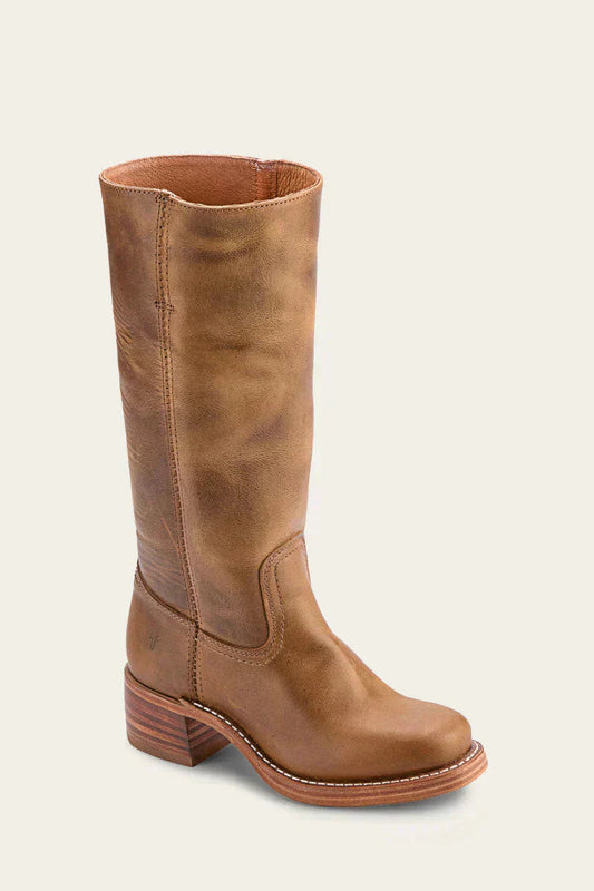 Boots Women - Knee High Riding Boots with Block Heel