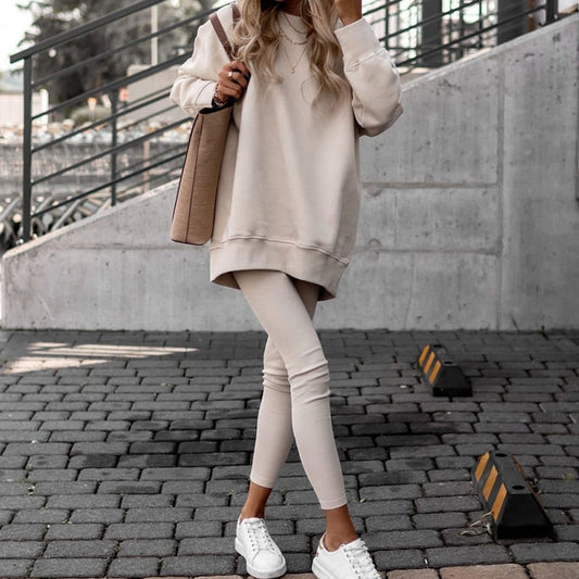 Loungewear Set Women - Knit Warm Soft Set