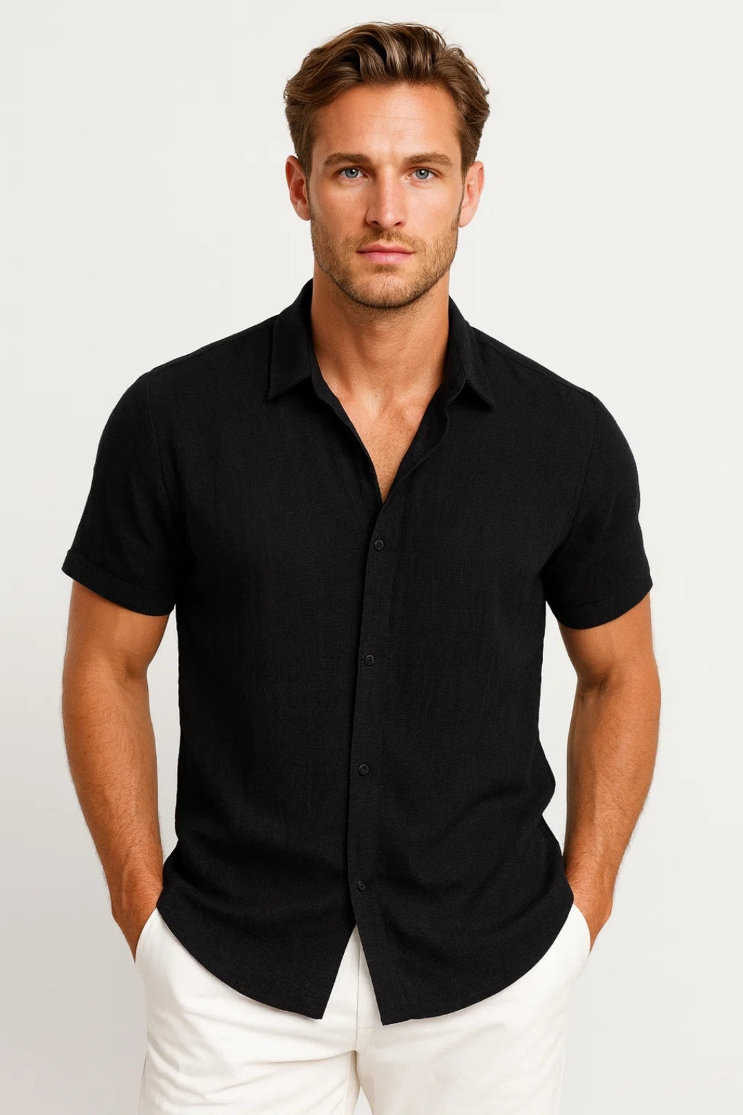 Casual Shirt Men - Tailored Soft Cut Shirt