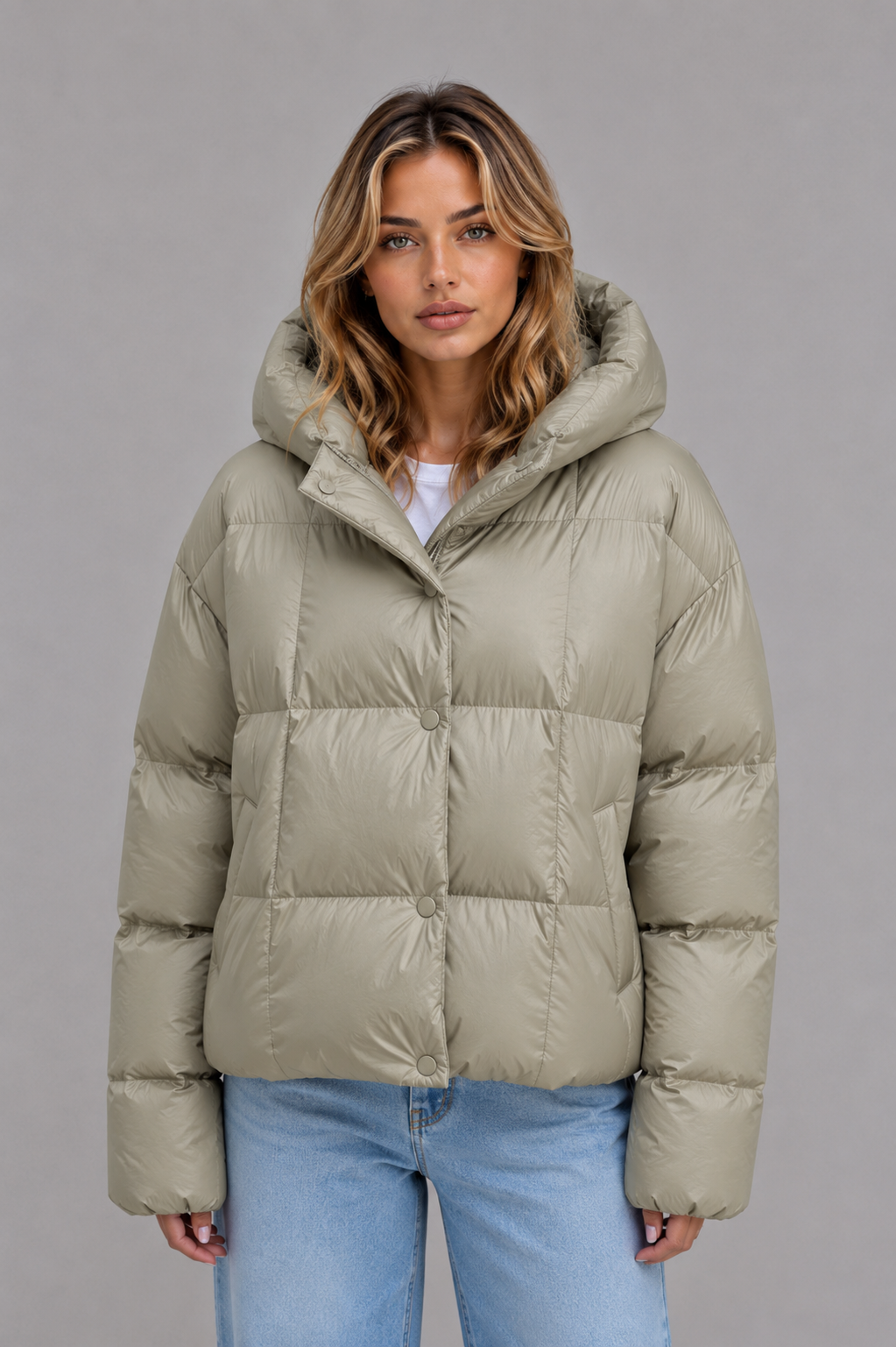 Coat Women - Oversized Puffer Coat