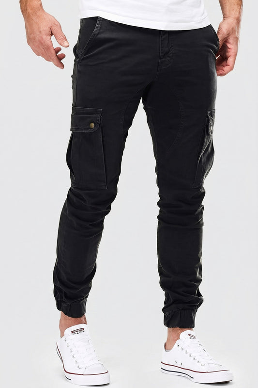 Trousers Men - Sporty Functional Fit Cargo Trousers
