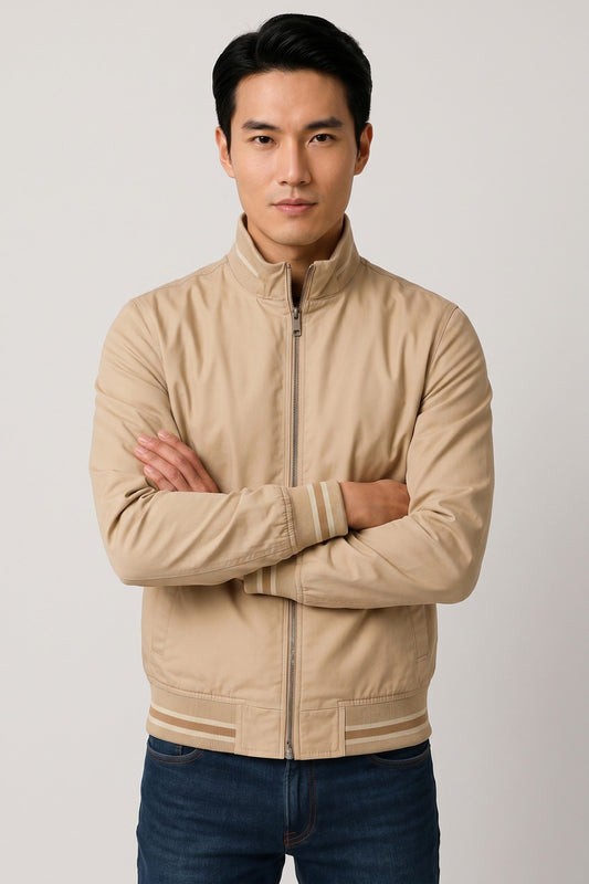 Jacket Men - Daily Comfort Urban Bomber Jacket