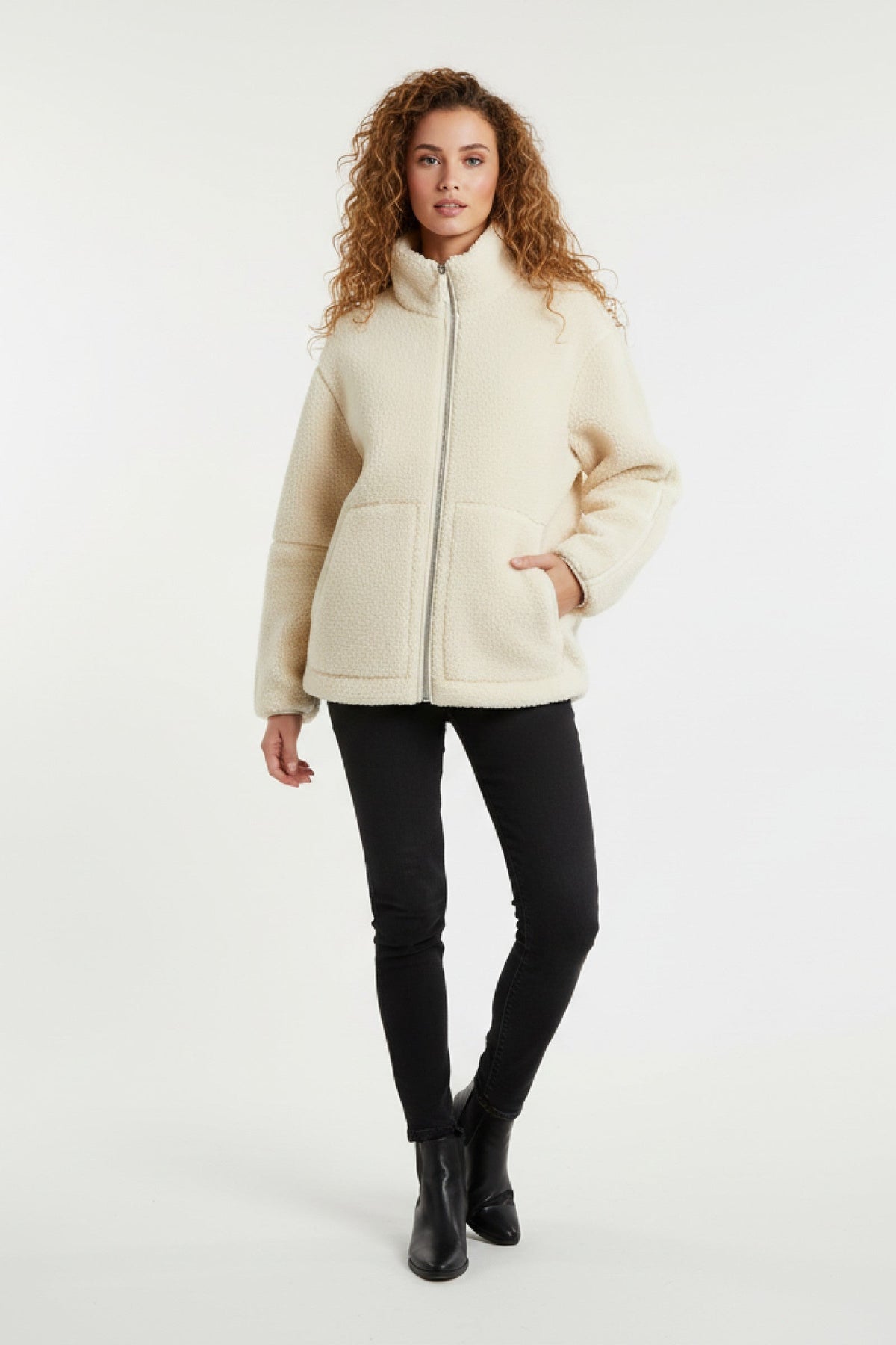 Jacket Women - Soft Warm Teddy Jacket