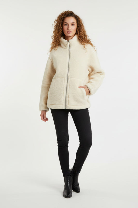 Jacket Women - Soft Warm Teddy Jacket