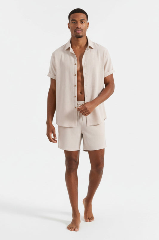 Set Men - Breathable Wrinkle-Free Casual Outfit