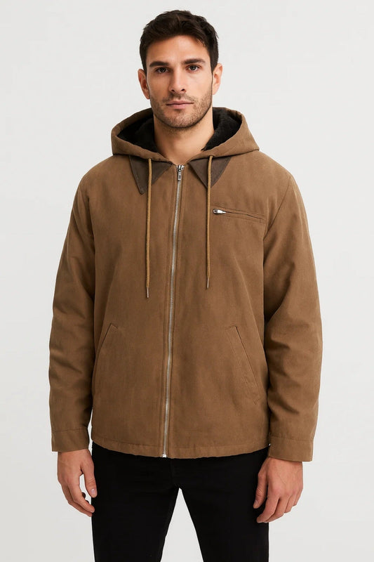 Jacket Men - Light Practical Everyday Jacket with Hood