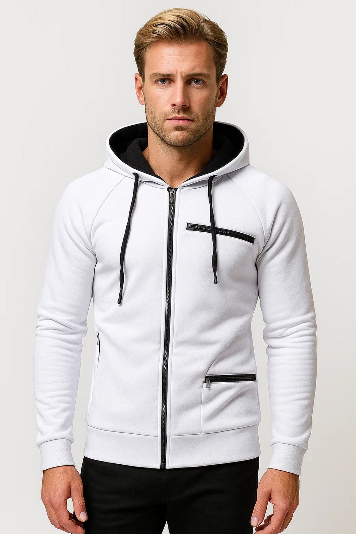 Hoodie Men - Athletic Cut Active Hoodie