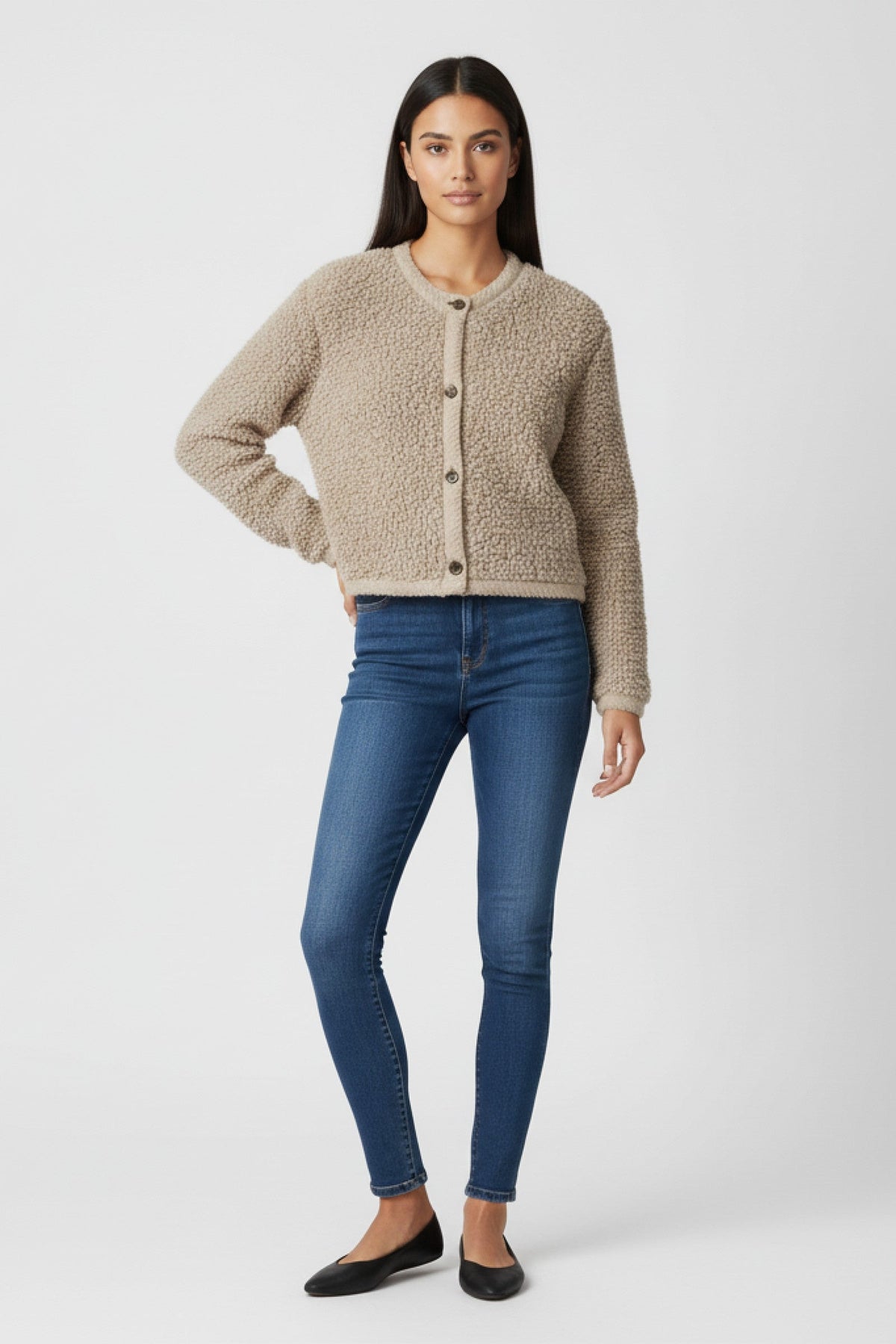 Cardigan Women - Fleece Warm Soft Cardigan