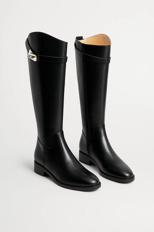 Boots Women - Buckle Detail Fall Boots