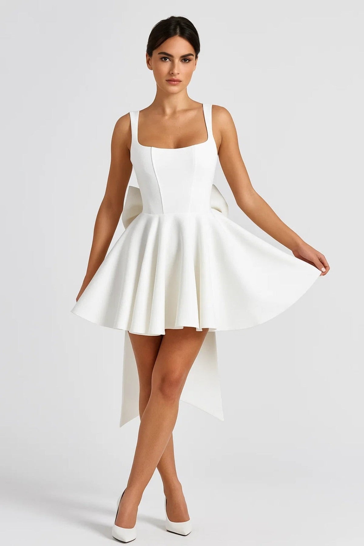 Dress Women - Mini A-Line Voluminous Dress