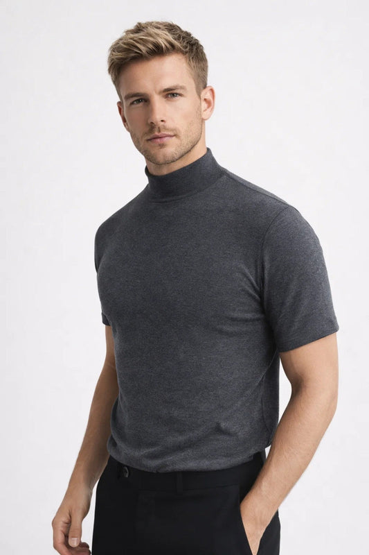 T-Shirt Men - Tailored Slim Fit Summer T-Shirt