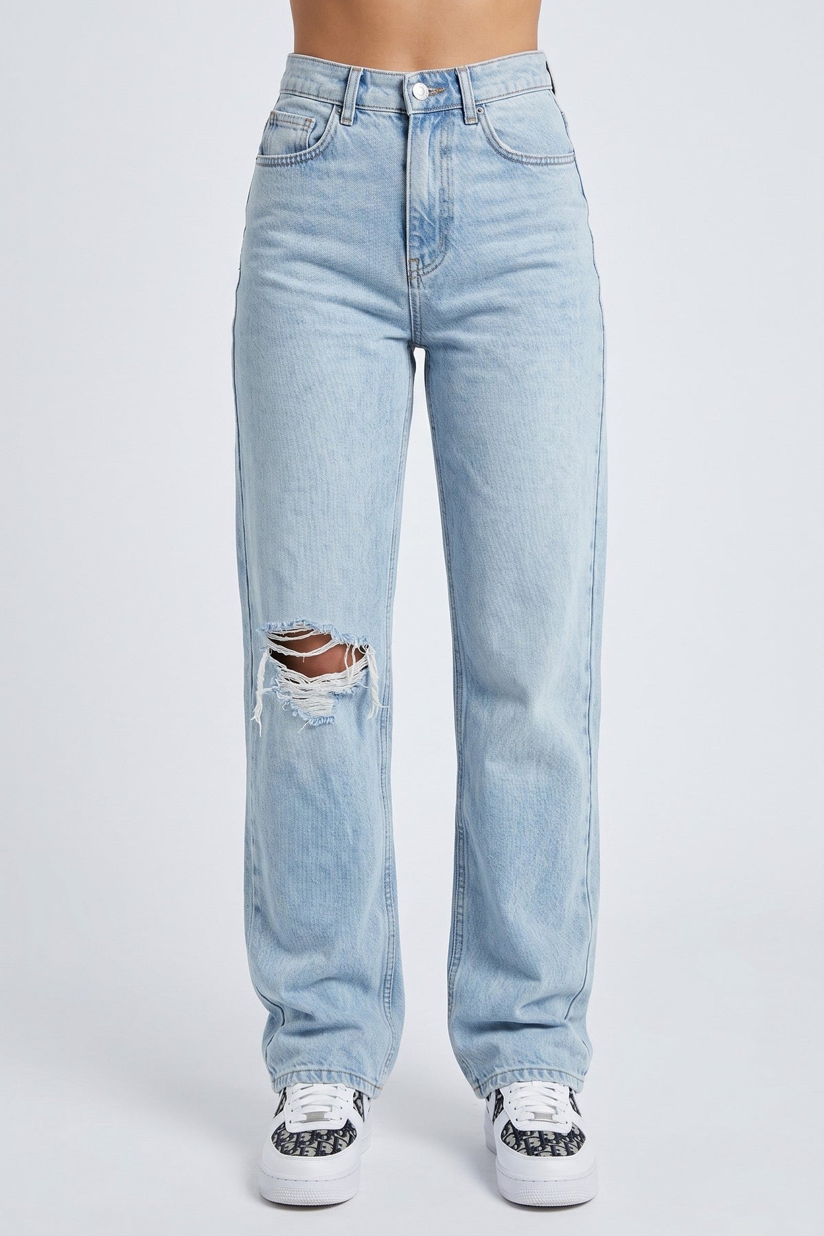 Jeans Women - Denim Loose Baggy Jeans
