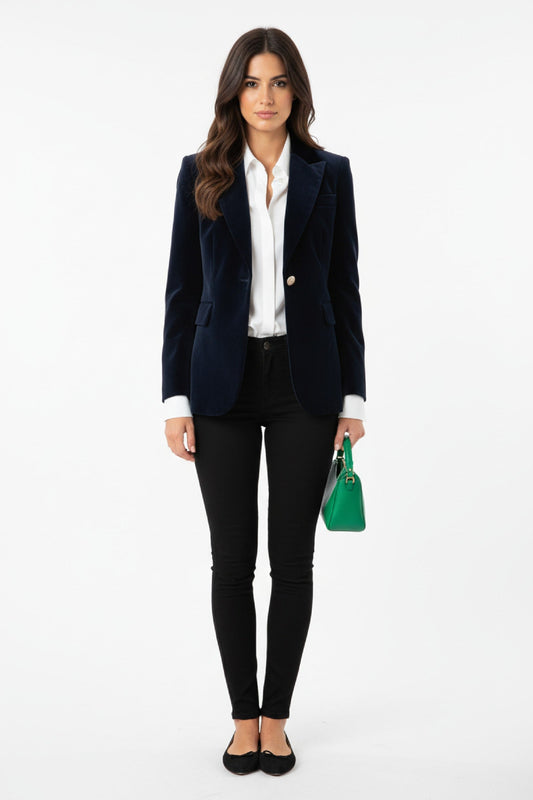 Blazer Women - Tailored Fit Structured Blazer