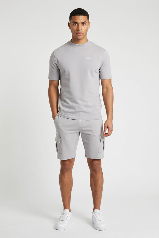 Set Men - Two-Piece Short-Sleeve Summer Outfit with Shorts