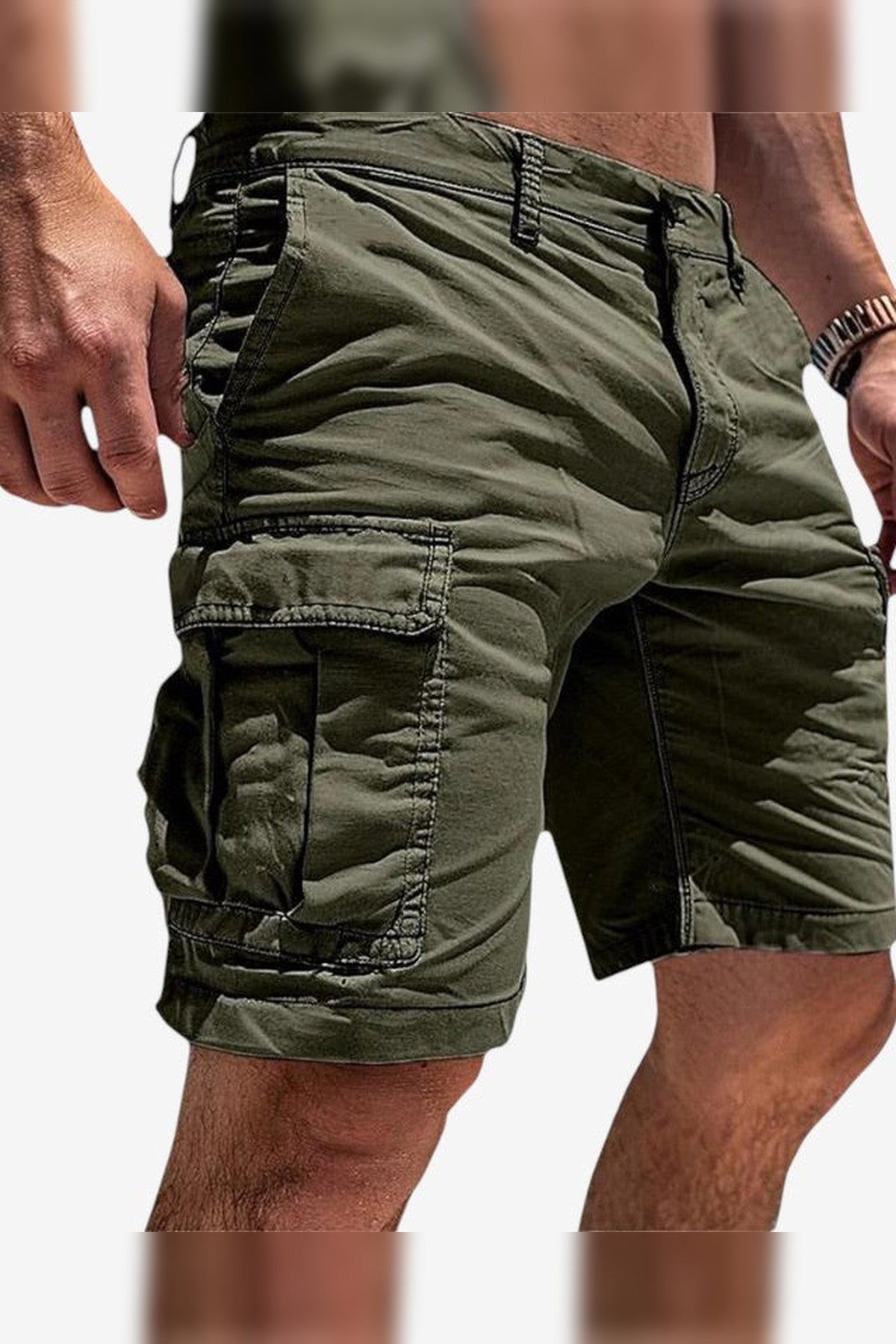 Cargo Shorts Men - Relaxed Cargo Shorts with Utility Pockets
