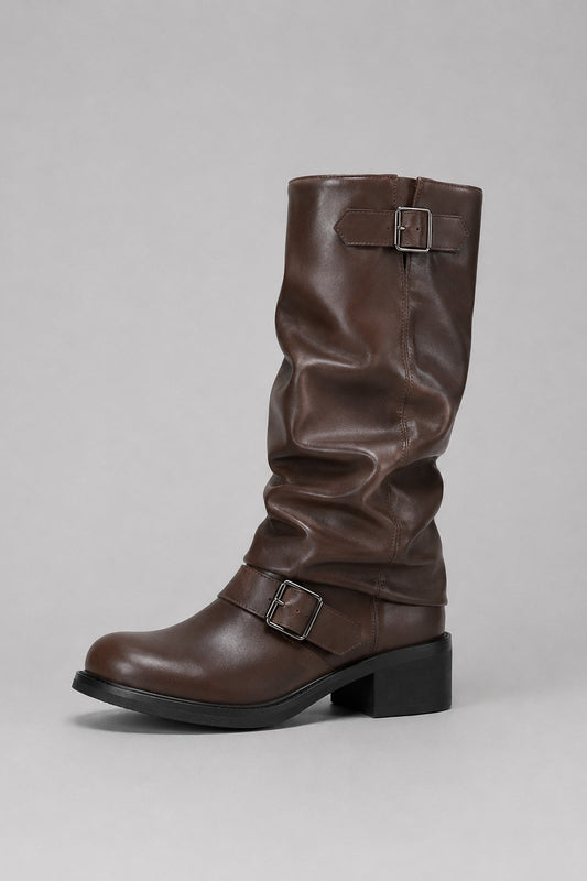 Boots Women - Boots with Buckle Detail