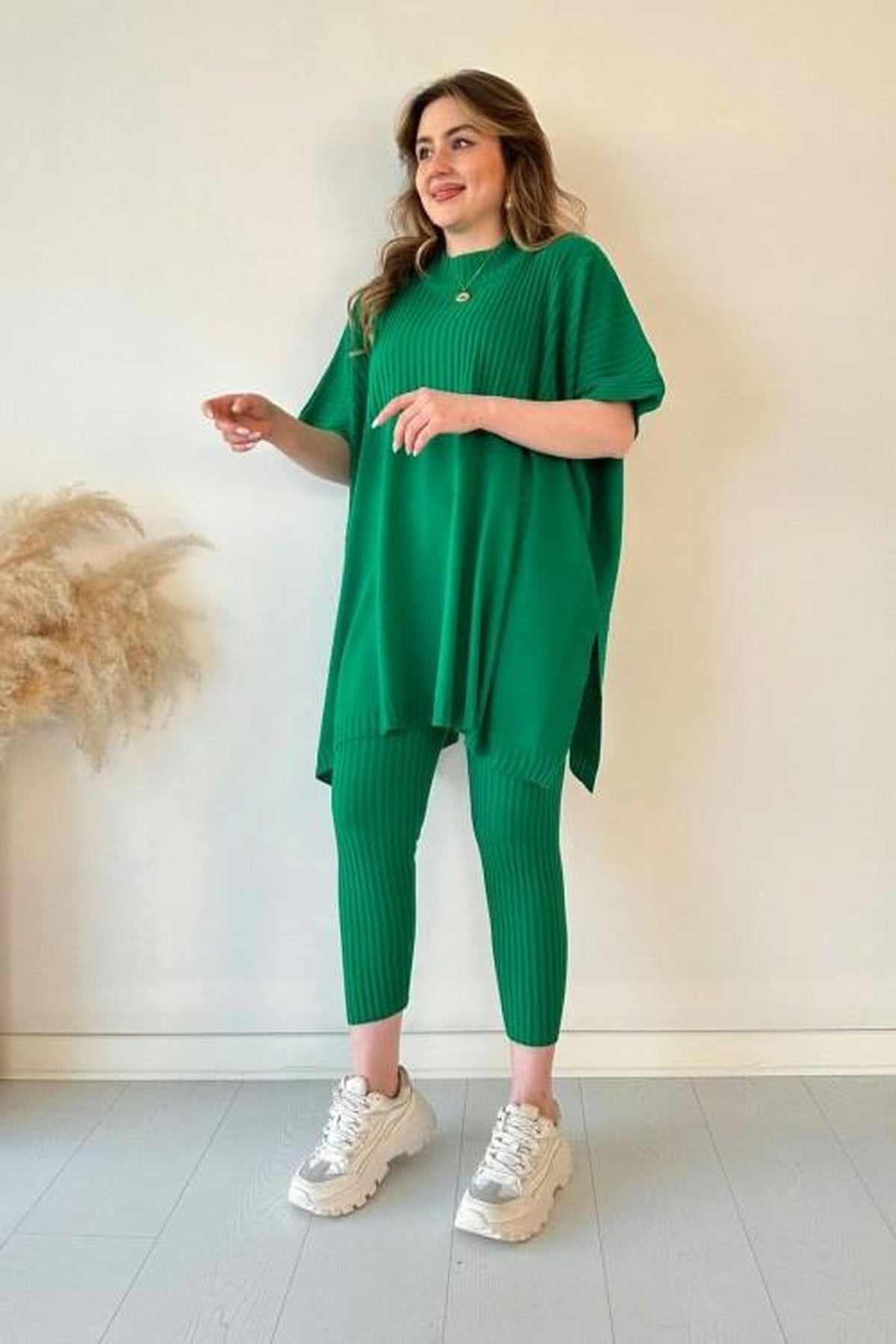 Loungewear Set Women - Knit Stretch Lounge Set