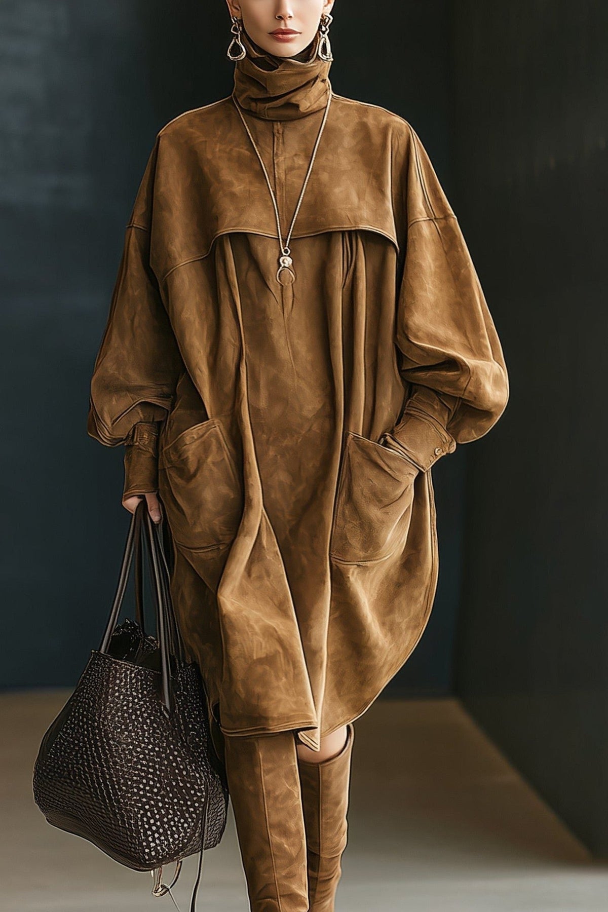 Dress Women - Oversized Shirt Dress