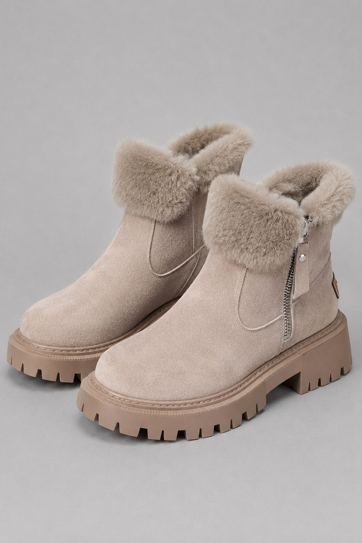 Boots Women - Faux Fur Lined Boots