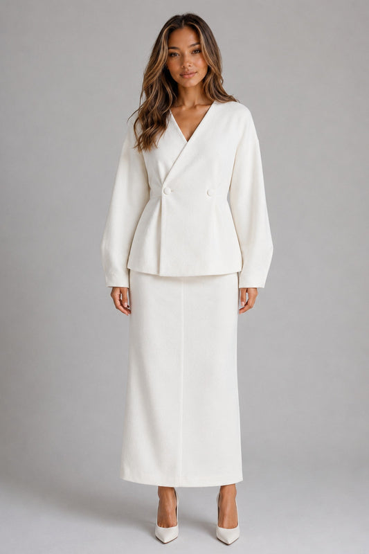 Suit Women - Two-Piece Skirt Suit