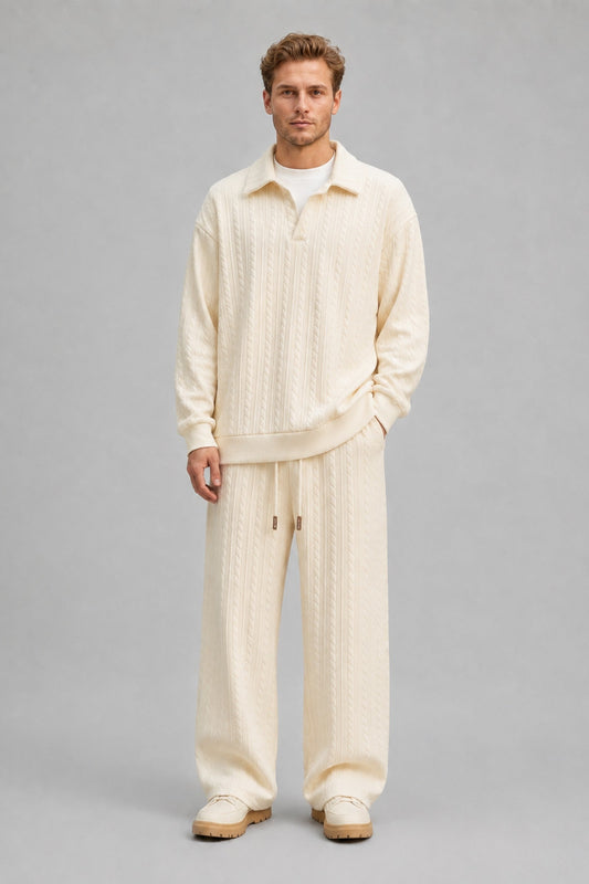 Jumper Men - Two-Piece Knit Jumper