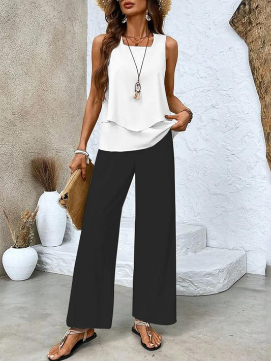 Two-Piece Set Women - Lightweight Breathable Two-Piece Set