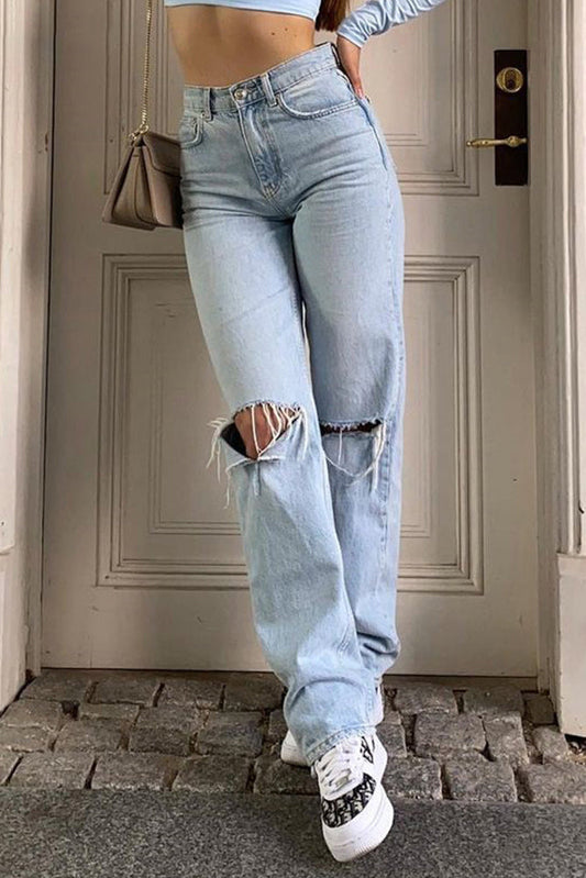 Jeans Women - Denim Loose Baggy Jeans