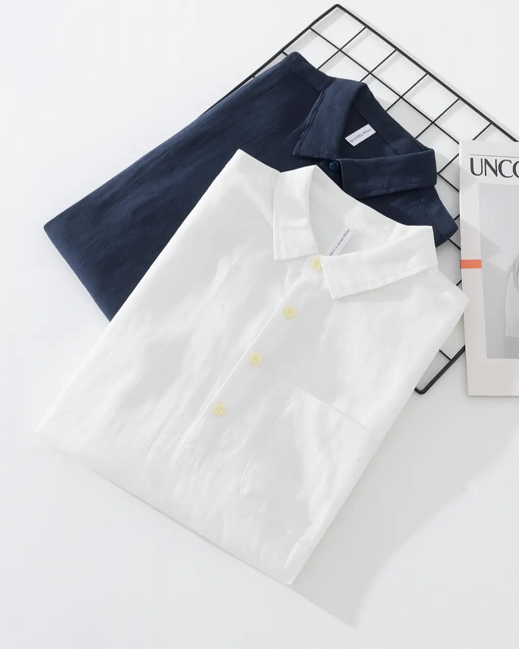 Shirt Men - Linen Cotton Shirt