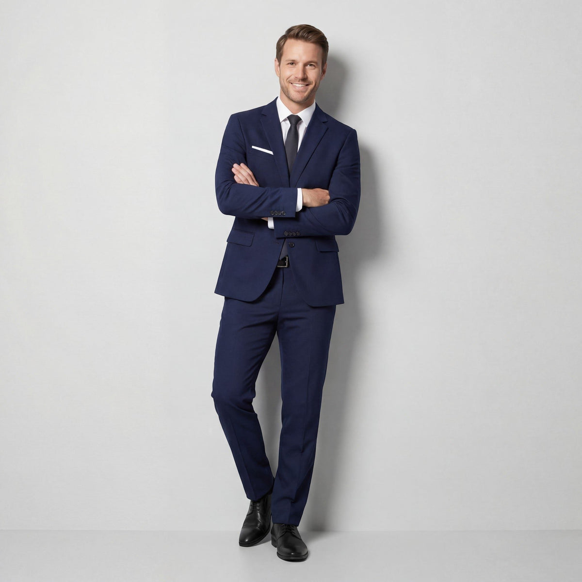 Set Men - Double-Breasted Suit Set