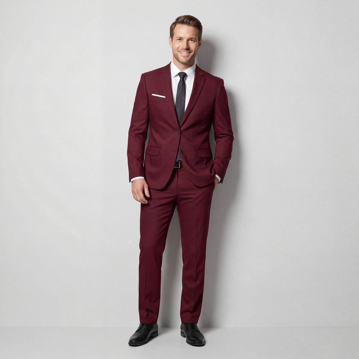 Set Men - Double-Breasted Suit Set