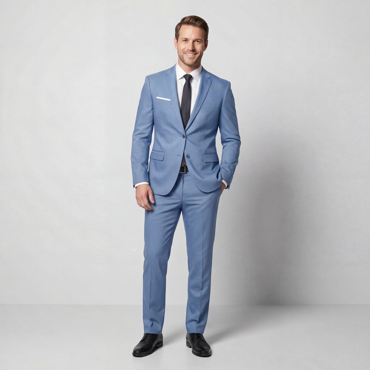Set Men - Double-Breasted Suit Set