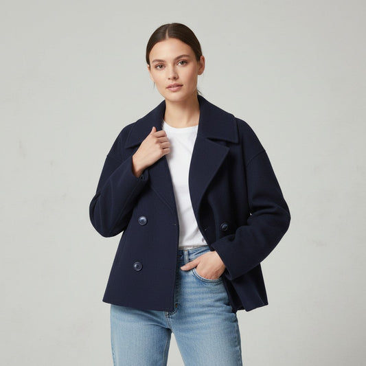 Jacket Women - Double-Breasted Jacket