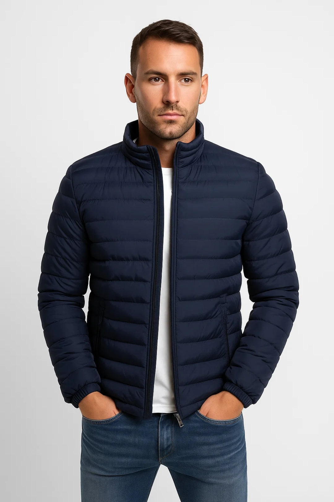 Jacket Men - Quilted Lightweight Transition Jacket