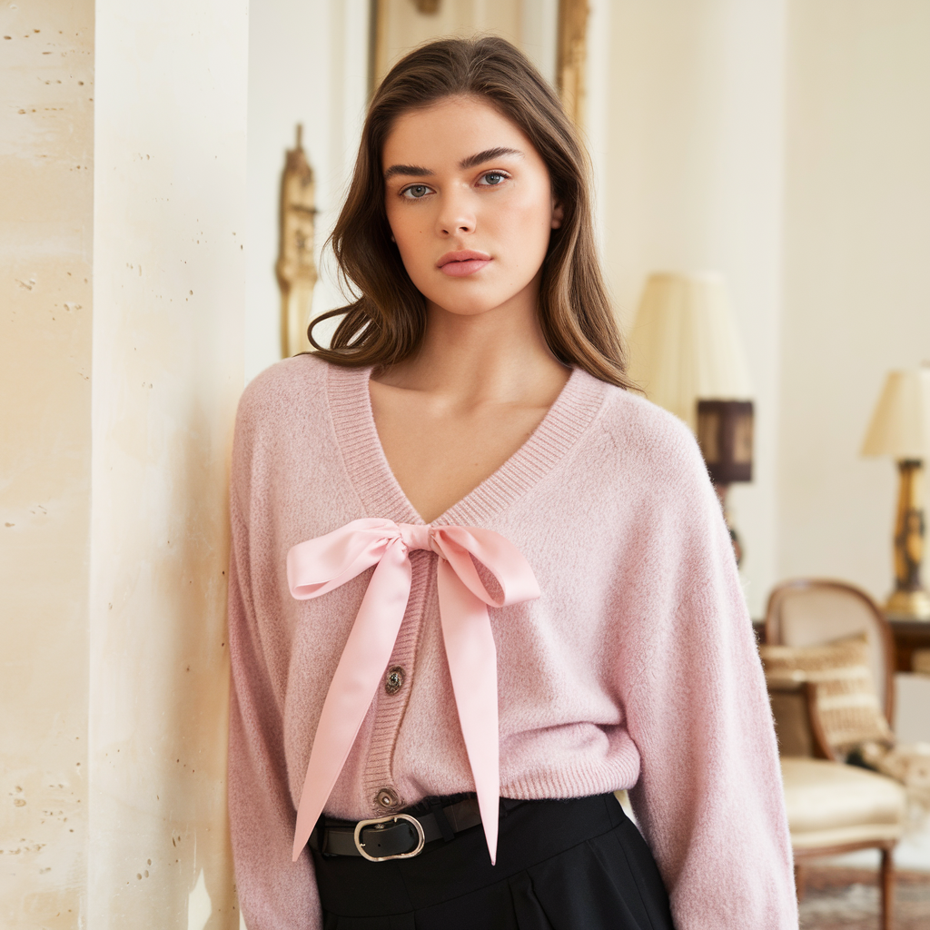Cardigan Women - Knit Loose Fit Cardigan