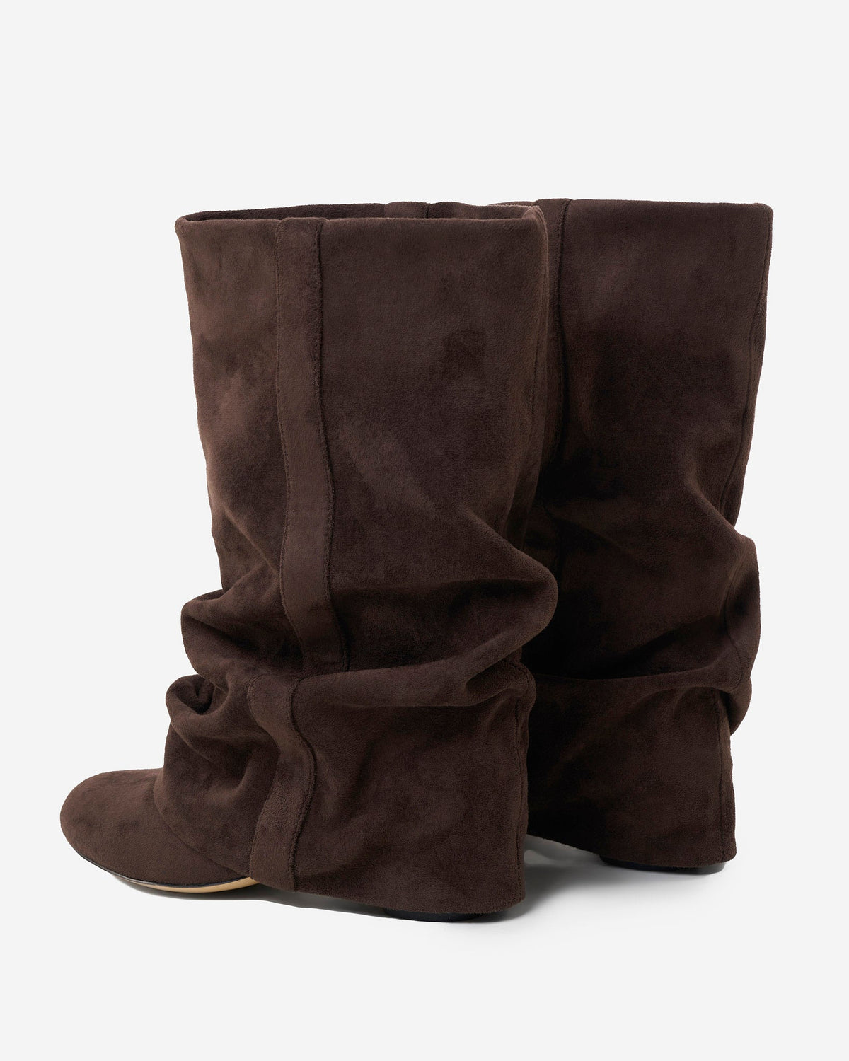 Knee High Boots Women - Slouchy Knee High Boots with Hidden Heel
