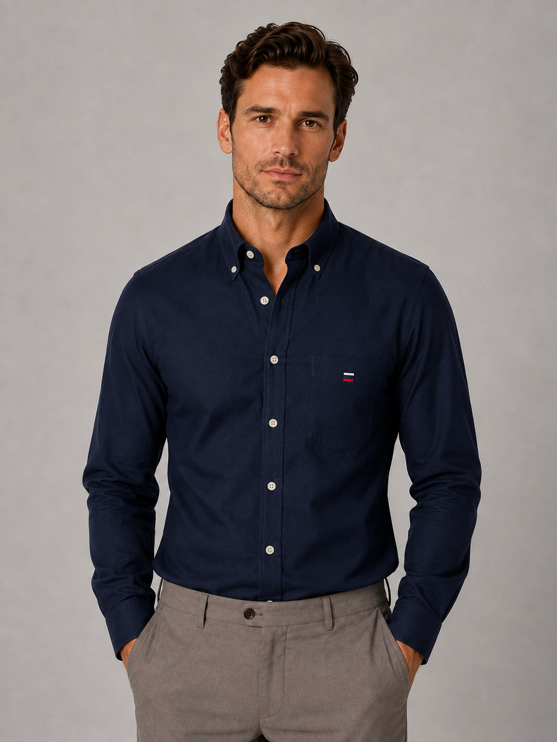 Shirt Men - Cotton Smart Shirt