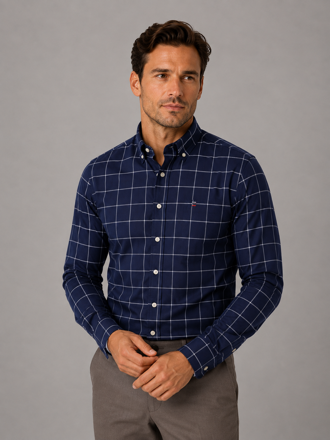 Shirt Men - Cotton Smart Shirt