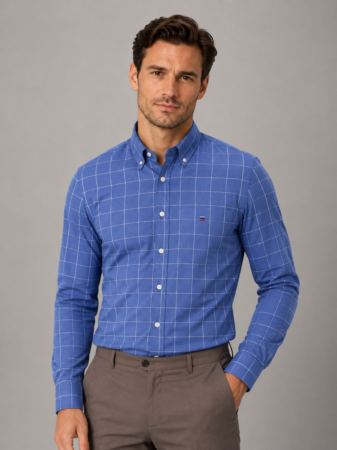 Shirt Men - Cotton Smart Shirt