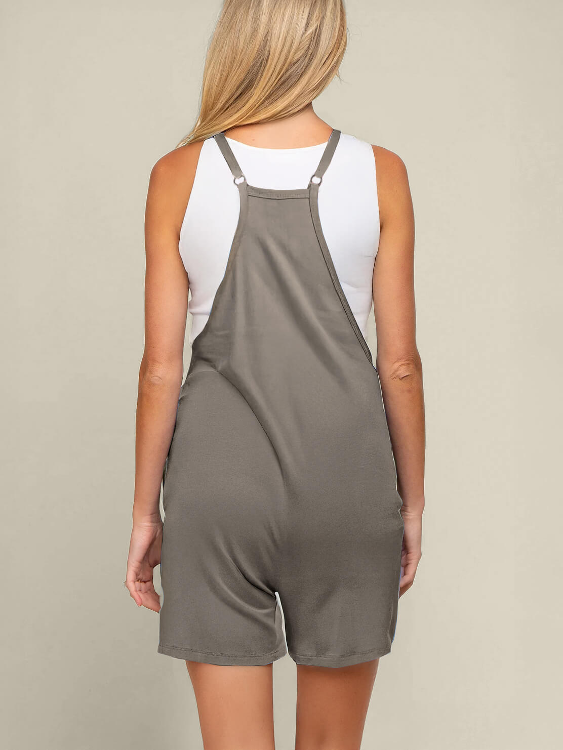Playsuit Women - Oversized Relaxed Romper with Shorts