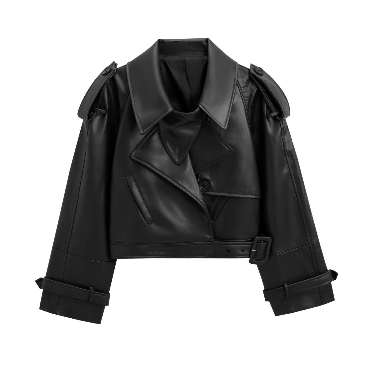Coat Women - Cropped Trench Coat