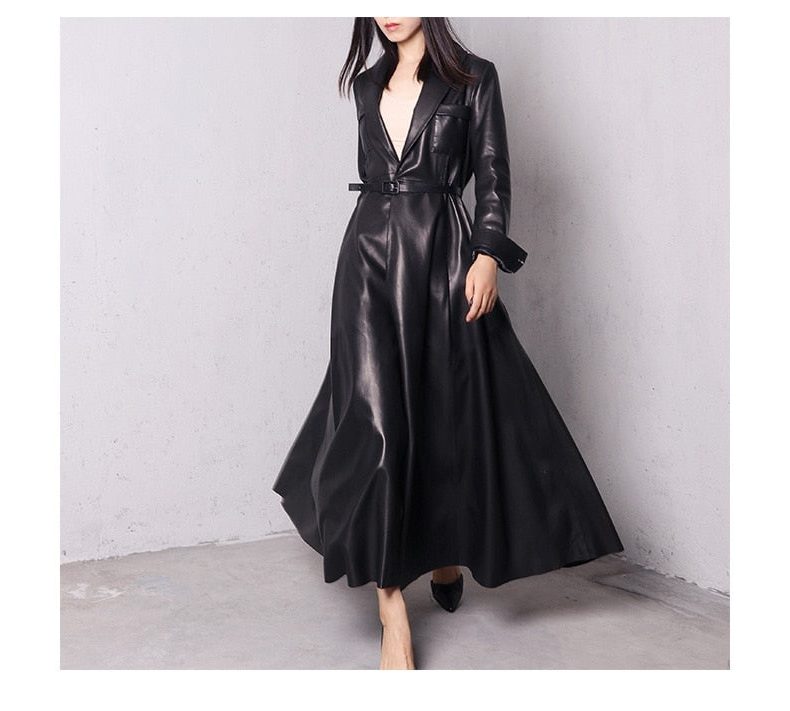 Trench Coat Women - Double-Breasted Belted Trench Coat