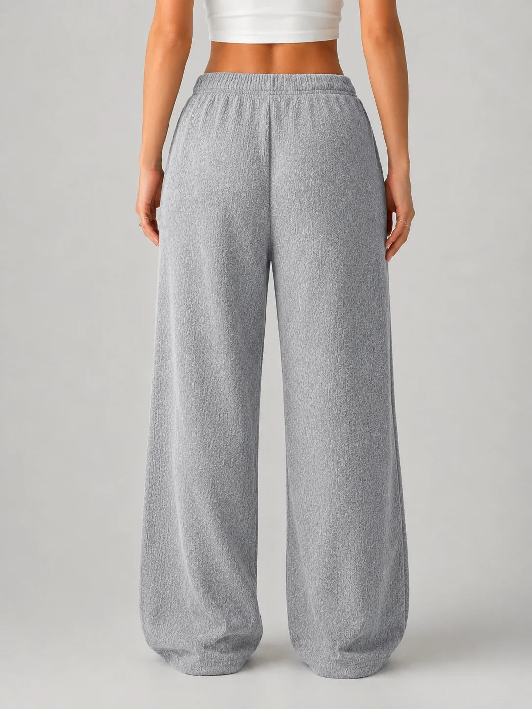 Trousers Women - Wide Leg Trousers with High Waist
