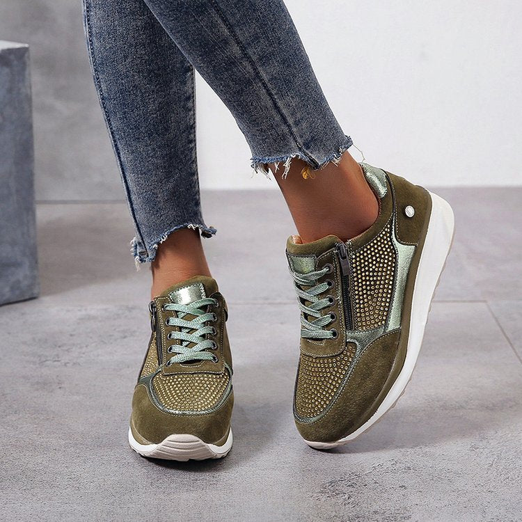 Shoes Women - Casual Cushioned Shoes with Padded Footbed