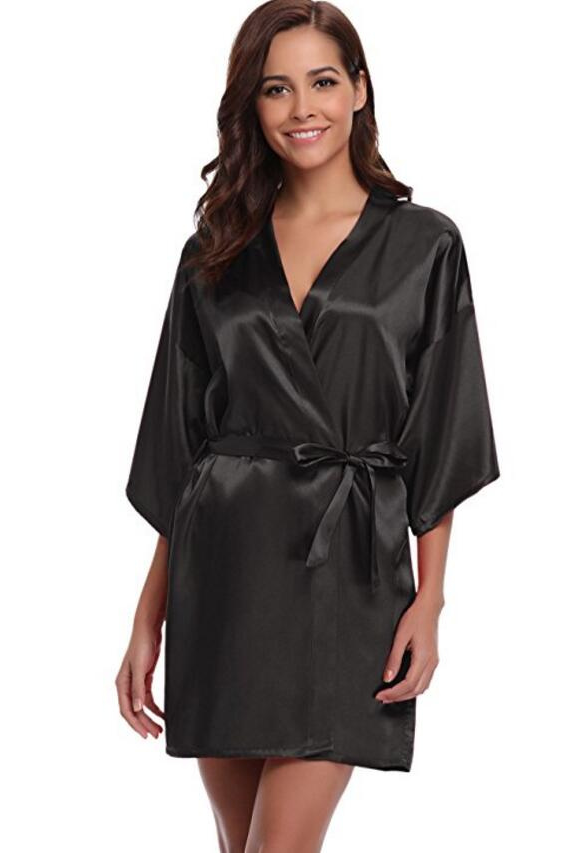 Dressing Gown Women - Satin Soft Lounging Gown