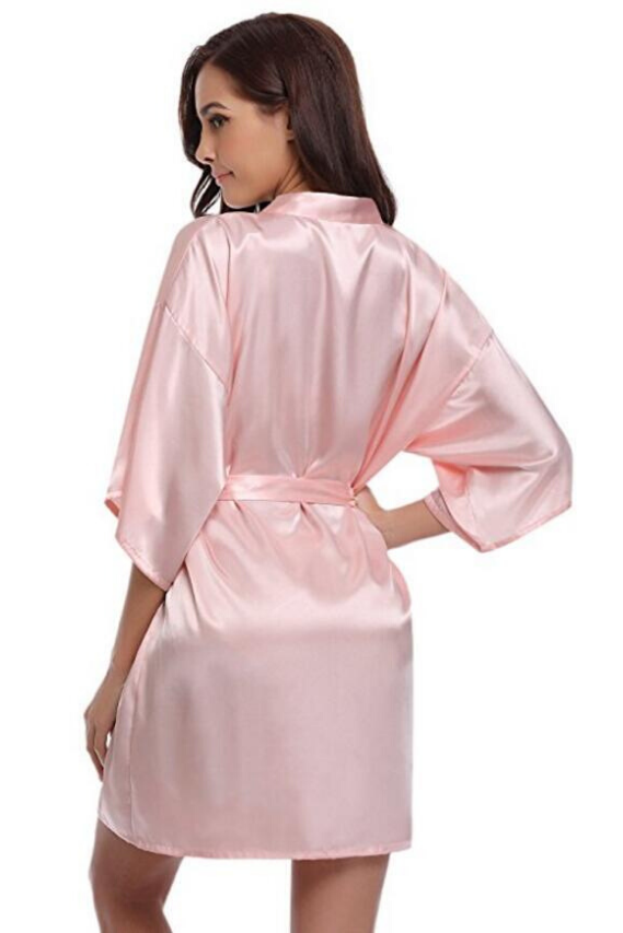 Dressing Gown Women - Satin Soft Lounging Gown