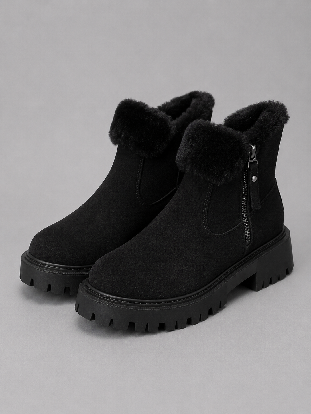Boots Women - Faux Fur Lined Boots