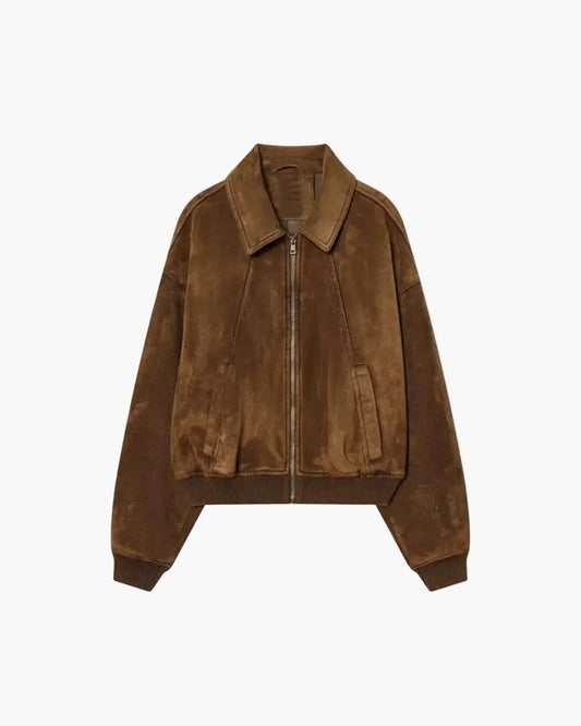 Jacket Women - Relaxed Fit Jacket with Soft Brushed Finish