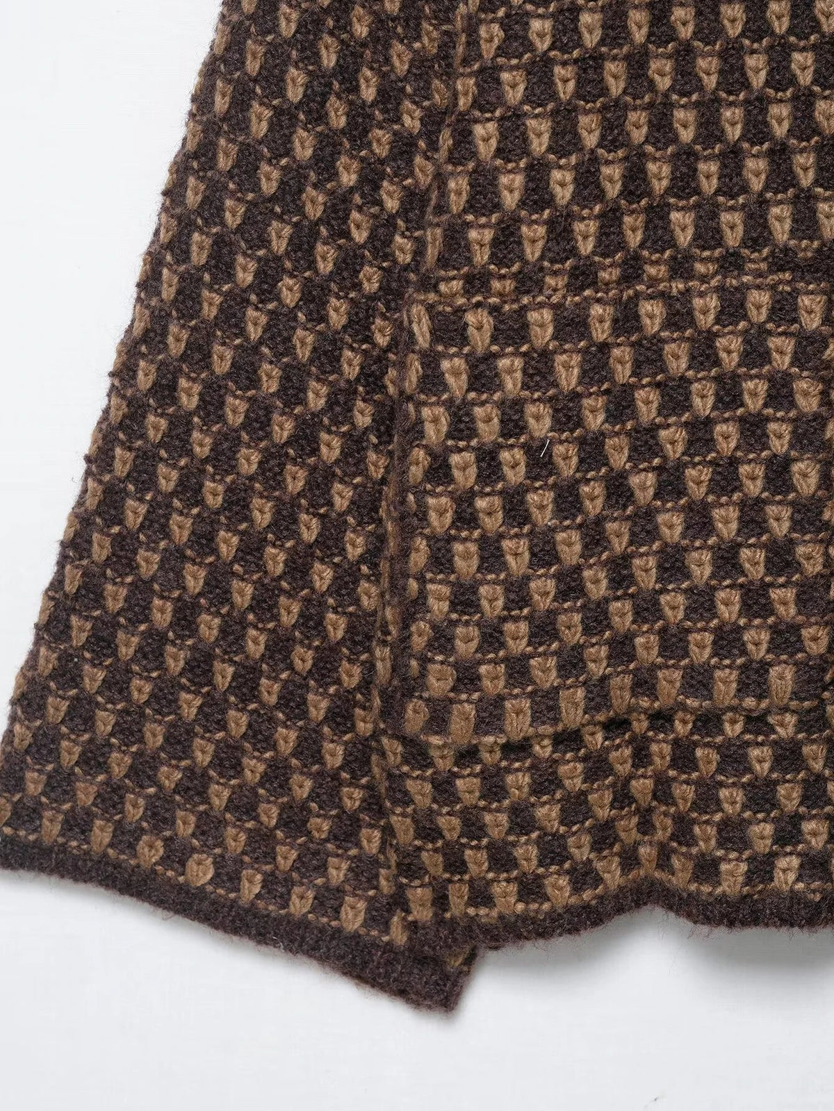 Cardigan Women - Textured Knit Cardigan with Collar and Buttons