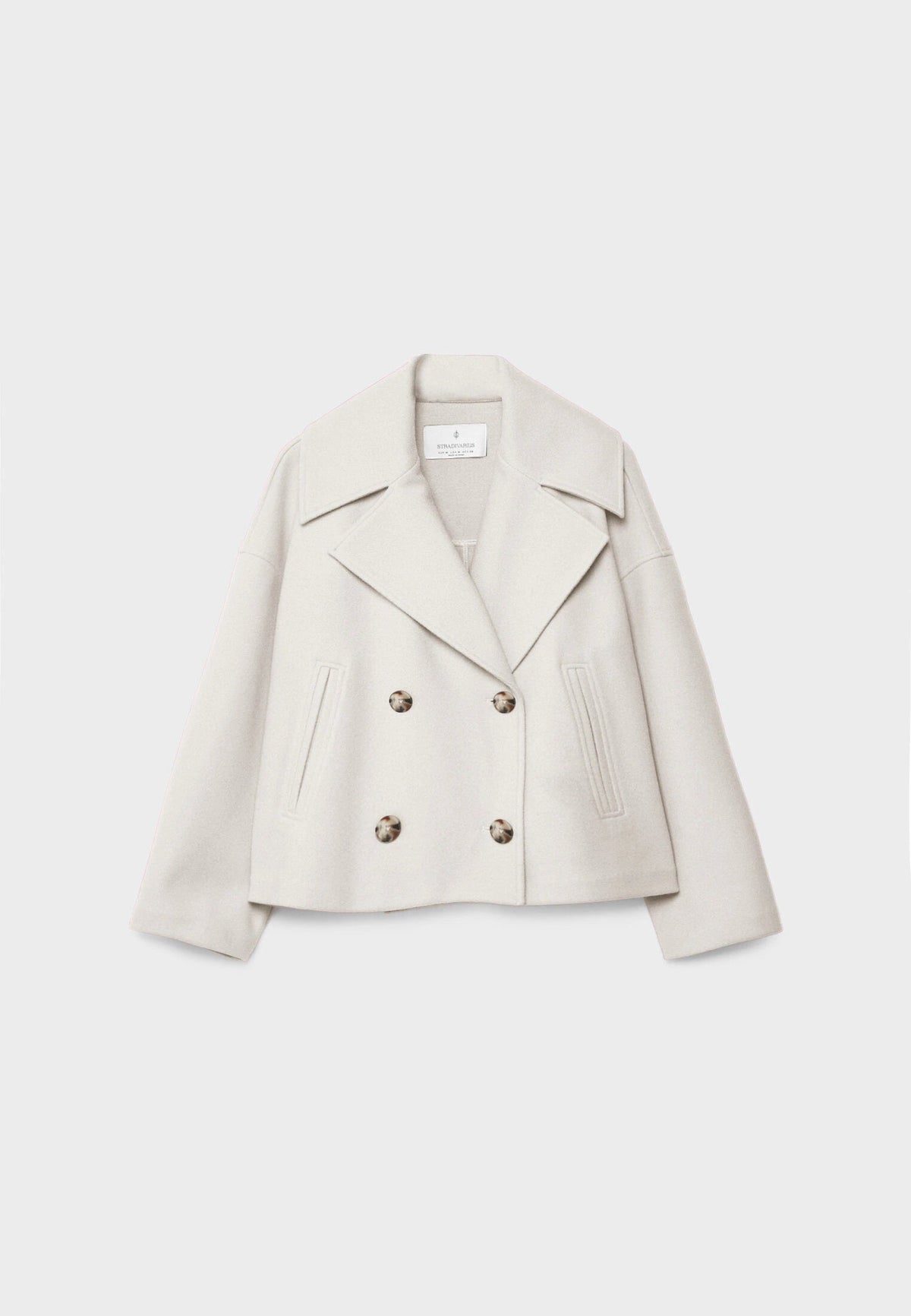 Coat Women - Short Double Breasted Coat